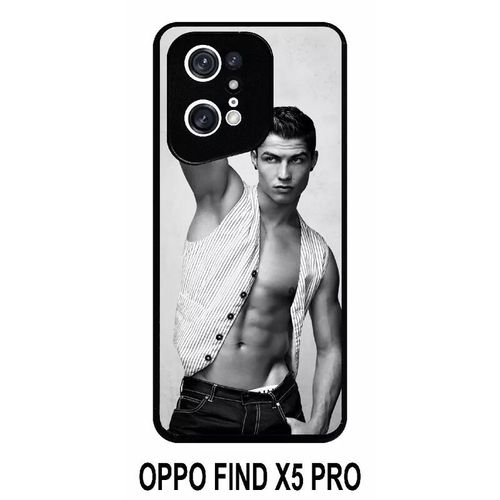 Coque Oppo Find X5 Pro - Cr7 Cristiano Ronaldo Body Beau Gosse - Silicone - Noir
