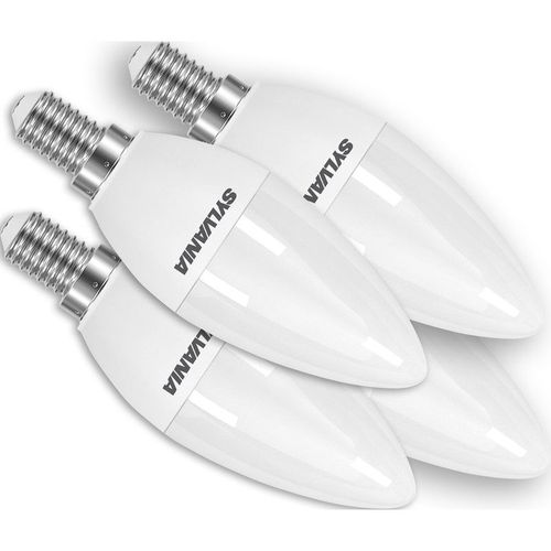 Ampoule Flamme Led Toledo E14 Sylvania 4,5w 470lm 2700k (4 Pièces)