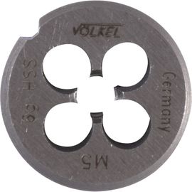 Filière ronde métrique Volkel HSS M5x0,80mm