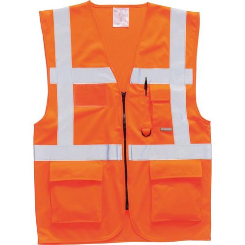 Gilet Haute visibilité Berlin Portwest XL Orange