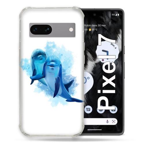 Coque Renforcée Pour Google Pixel 7 Animal Dauphin Duo