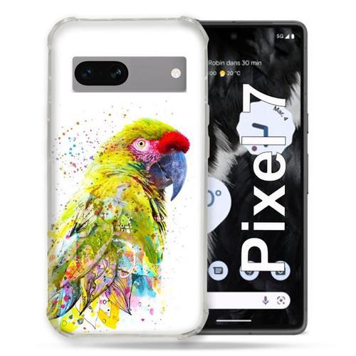 Coque Renforcée Pour Google Pixel 7 Animal Perroquet Jaune