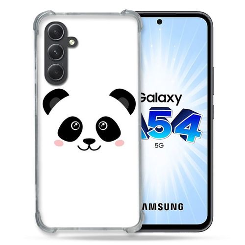 Coque Renforcée Pour Samsung Galaxy A54 5g Animal Panda Blanc
