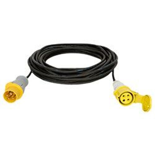 Motor Cable CEE 4P 16 A Jaune 20m