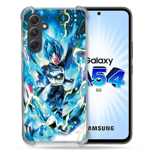 Coque Renforcée Pour Samsung Galaxy A54 5g Manga Dragon Ball Vegeta Bleu