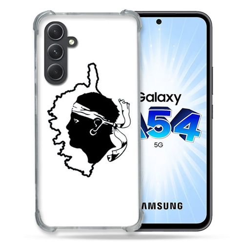 Coque Renforcée Pour Samsung Galaxy A54 5g Voyage Corse Blanc
