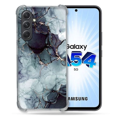 Coque Renforcée Pour Samsung Galaxy A54 5g Texture Marbre Gris