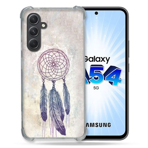 Coque Renforcée Pour Samsung Galaxy A54 5g Zen Attrape Reve Blanc