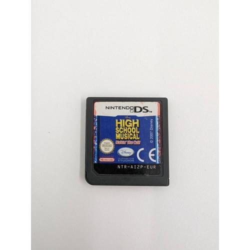 Jeu Nintendo Ds Disney High School Musical Makin'the Cut En Loose, Étiquette Abîmée 