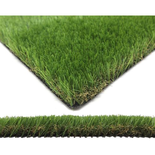 Gazon Artificiel En Rouleau 4m X 1m Hauteur 35 Mm - Coloris Vert Pin Vert Bambou