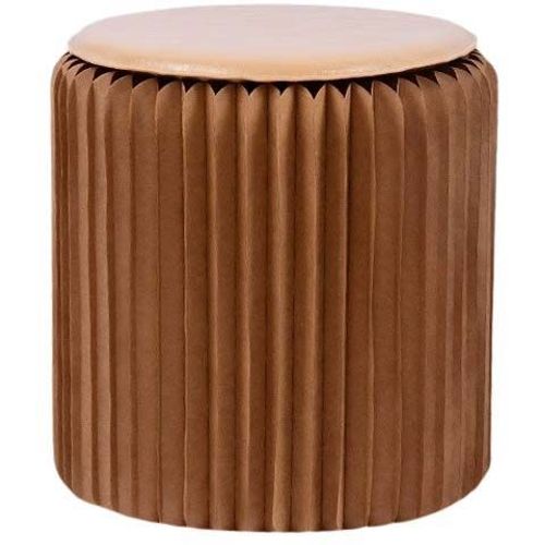 Pouf Design En Carton Plié 35 Cm