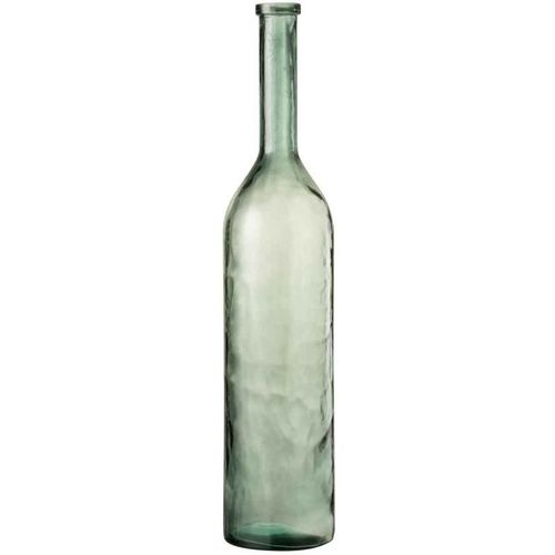 Paris Prix - Vase Design En Verre "carafe" 101cm Vert