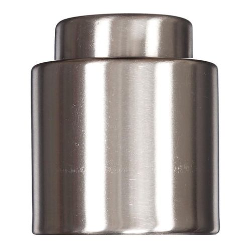 Paris Prix - Bouchon À Vin En Acier "Bouteille" 4cm Argent