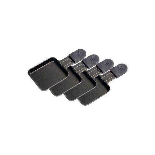 Coupelle à raclette HOBBYTECH Poêlon à raclette 18x9cm [Lot de 4]