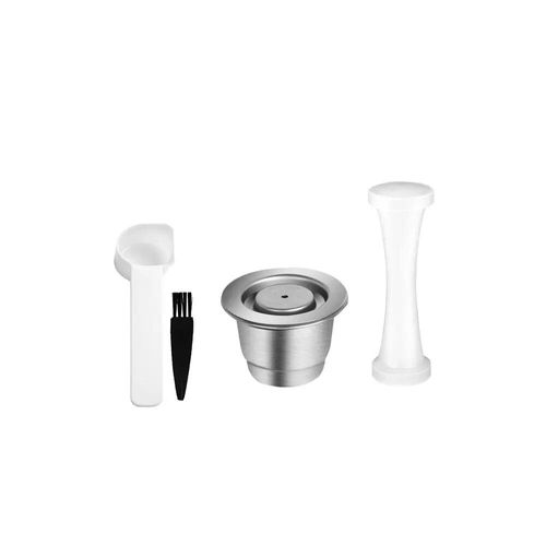 capsules de recharge pour Nespresso,tasses à expresso en acier inoxydable,dosettes de café réutilisables avec dosage doseur Lattissima Touch #G