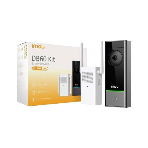 Visiophone IMOU Kit sonnette vidéo Wifi DB60
