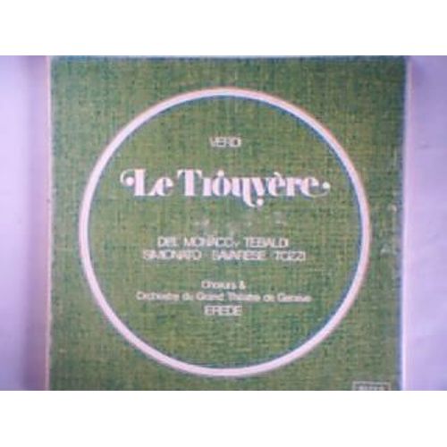Le Trouvere  (Coffret 3 Dosques)