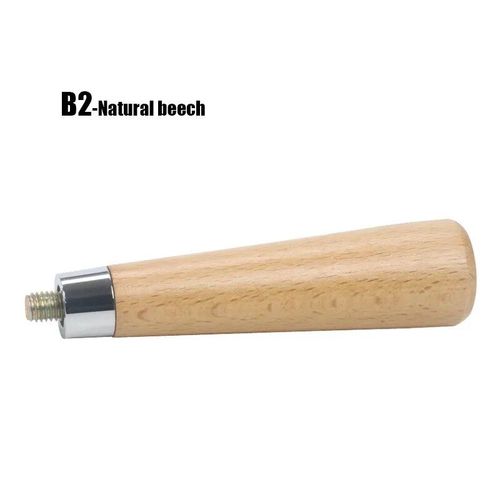 Poignée de porte-filtre M10 pour Machine à café expresso,poignée en bois massif,outils et accessoires pour Barista - Type B2-Natural beech