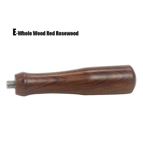 Poignée de porte-filtre M10 pour Machine à café expresso,poignée en bois massif,outils et accessoires pour Barista - Type E-all wood rosewood