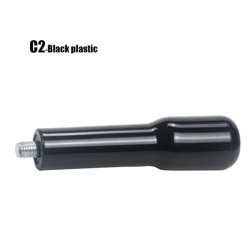 Poignée de porte-filtre M10 pour Machine à café expresso,poignée en bois massif,outils et accessoires pour Barista - Type C2-Black plastic