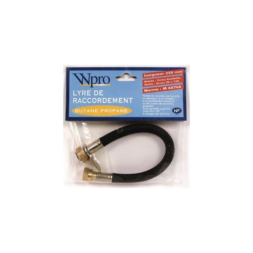Kit Connexion Gaz Camping - Tuyau 1,5 M + Détendeur Butane/Propane