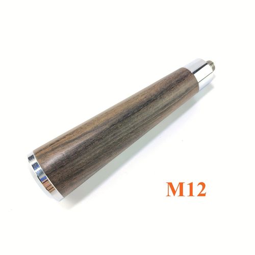 Poignée de porte-filtre à café M10/M12,poignée en bois massif,outils pour cafetière,accessoires pour Machine à café expresso Barista - Type M12-black