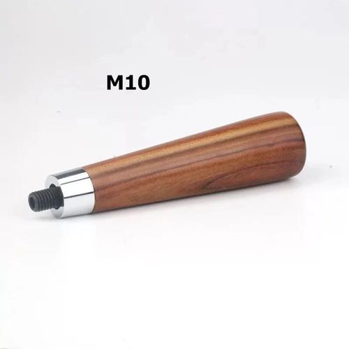 Poignée de porte-filtre à café M10/M12,poignée en bois massif,outils pour cafetière,accessoires pour Machine à café expresso Barista - Type M10-red