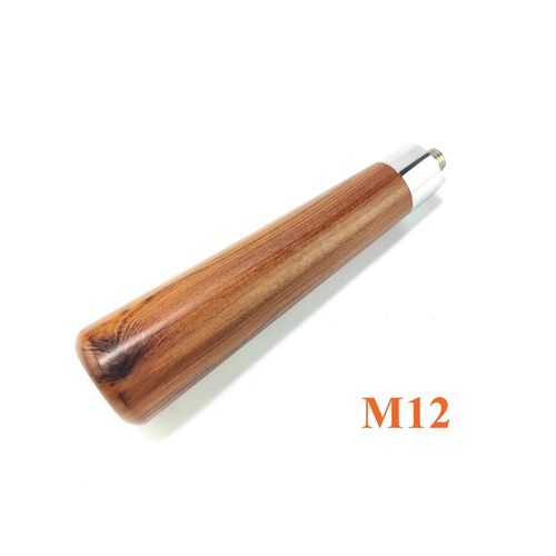 Poignée de porte-filtre à café M10/M12,poignée en bois massif,outils pour cafetière,accessoires pour Machine à café expresso Barista - Type M12-red