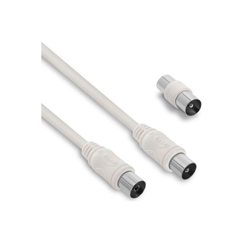 Câble Coaxial METRONIC Câble TV coaxial 9,52 mm mâle/fem 2 m