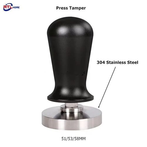 Porte-filtre à café à double bec pour Delonghi Dedica EC680/685,machine à expresso,accessoire Barista,51mm - Type Press tamper-51mm