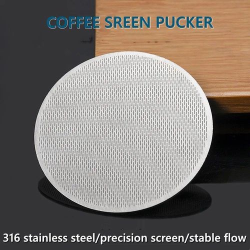 Porte-filtre à café à double bec pour Delonghi Dedica EC680/685,machine à expresso,accessoire Barista,51mm - Type Screen 51x100um-51mm