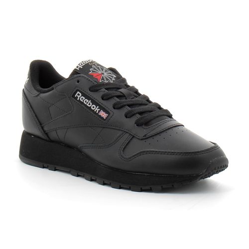 Chaussures Reebok Basket Lacet Pour Adulte Classic Leather Noir