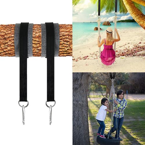 Ensemble De Suspension Pour Hamac, Balançoire, Corde De Pneu, Entraînement Jardin Camping Plage Capacité De Charge, Balançoire, Accessoires, Ceinture De Suspension