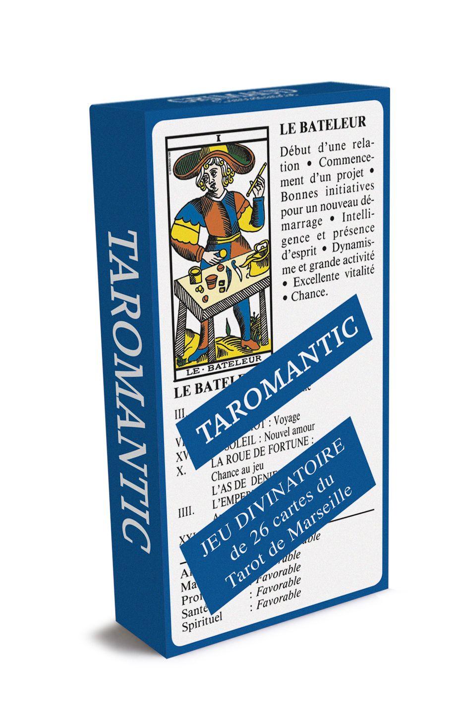 Mini Ancien tarot de Marseille - jeu de 78 cartes cartonnées