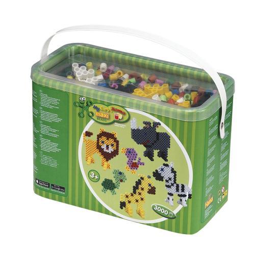 Hama Maxi Baril De 3000 Perles Multicolores