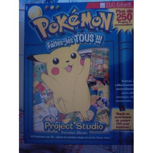 Pokémon Project Studio Version Bleue Pc