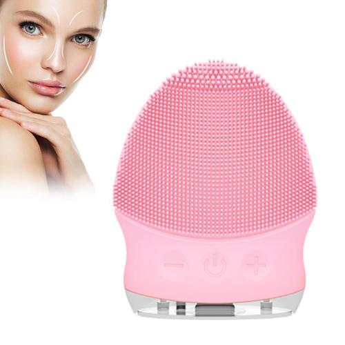 Brosse electrique nettoyant visage silicone rose -forever