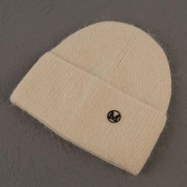 Chapeau d'hiver de marque pour femme, grand bonnet en fourrure