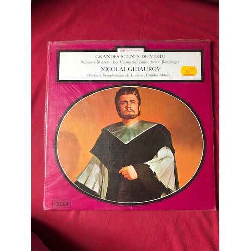Grandes Scènes De Verdi - Nabucco - Macbeth - Les Vêpres Siciliennes - Simon Boccanegra