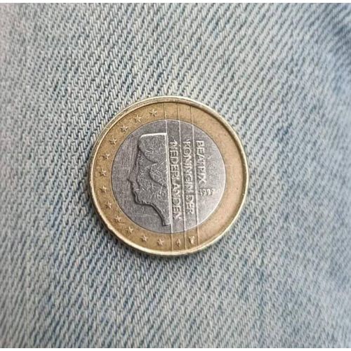 Pièce 1 Euros Béatrix De 1999 Hollande 