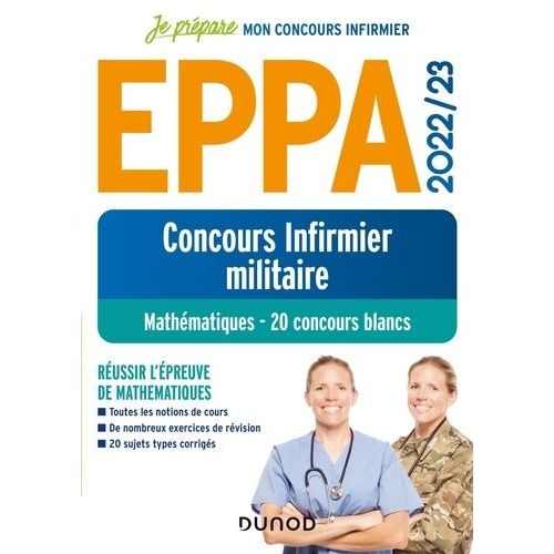 Eppa Concours Infirmier Militaire - 20 Concours Blancs De Mathématiques