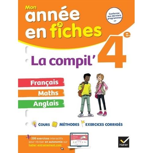 La Compil' 4e - Français, Maths, Anglais