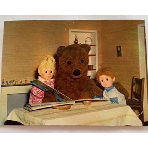Carte Postale Nounours, Nicolas Et Pimprenelle