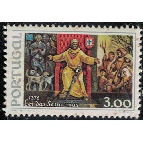 Portugal 1976 Neuf Lei Das Sesmarias Loi Y&t Pt 1296 Su