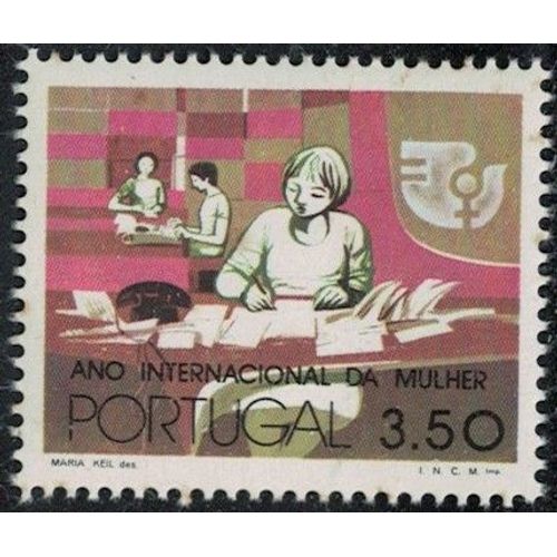 Portugal 1975 Neuf Ano Internacional Da Mulher Année Internationale De La Femme Y&t Pt 1283 Su