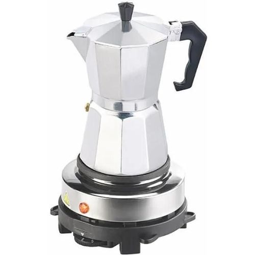 Cafetière Italienne - Cucina Dimodena - 300 Ml - Expresso Aromatique - Plaque De Cuisson Mobile