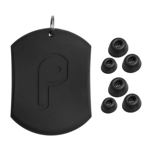 Housse d'écouteurs en Silicone souple noir, manchon de protection de remplacement avec étui pour coussinets d'oreille, Anti-perte pour Huawei Freebuds Pro