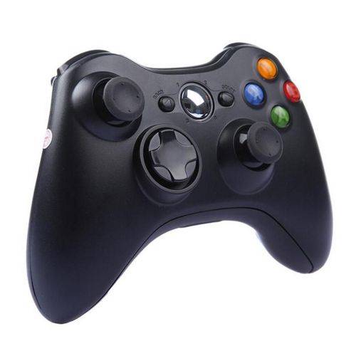 Manette De Jeu Ergonomique Sans Fil 2.4g, Bluetooth Pro, Abs, Avec Double Vibration, Fonctionnement À Bascule, Pour Xbox 360 Pc Win7/8/10