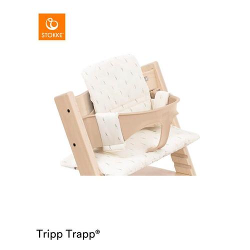 Coussin Classique Chaise Haute Tripp Trapp Coton Bio - Wheat Cream
