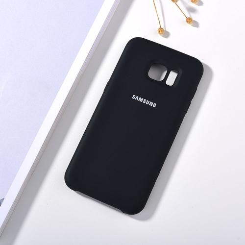 Coque De Téléphone Samsung Pour Galaxy S7 Edge, Étui De Protection En Silicone Soyeux, Doux Au Toucher, Original, Pour Galaxy S7 G9350 Sm-G9350 5.5 Pouces